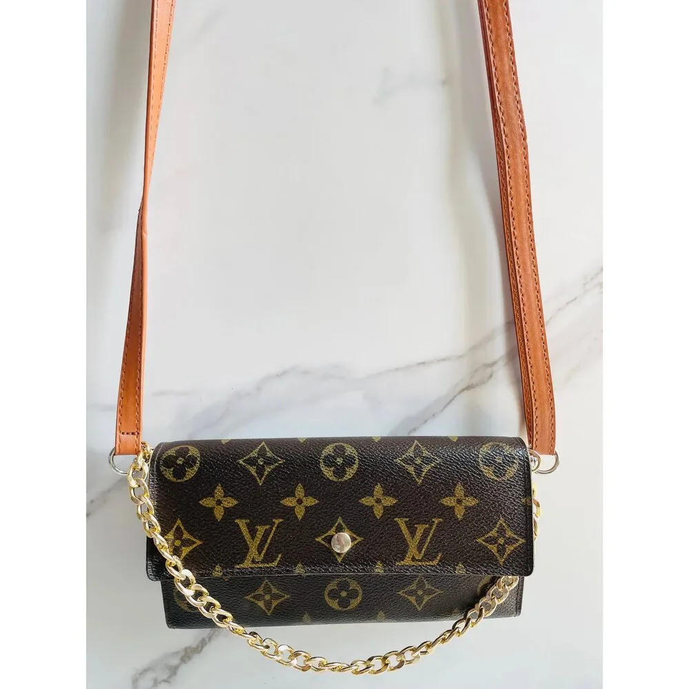 Louis Vuitton International Wallet with strap ✨ - Picture 3 of 16